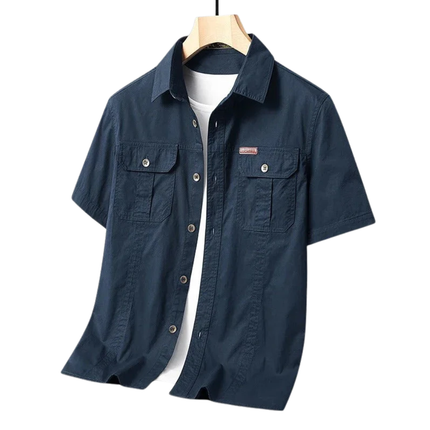 Men’s Utility Shirt – Short Sleeve Button-Up