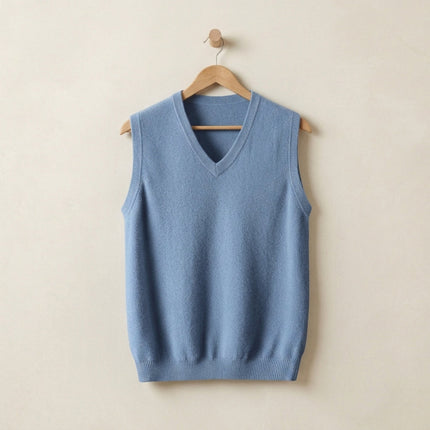 Men’s V Neck Knit Vest