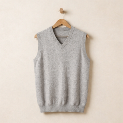 Men’s V Neck Knit Vest