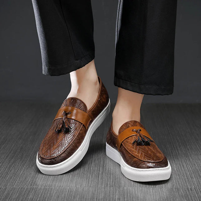 Men’s Verona Tassel Court Loafers