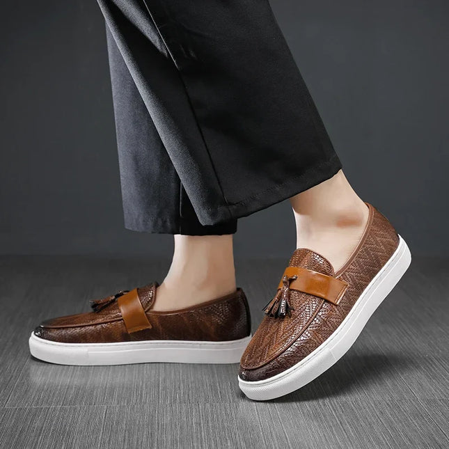 Men’s Verona Tassel Court Loafers