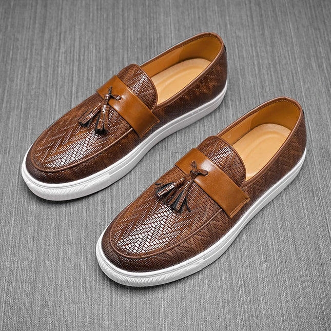 Men’s Verona Tassel Court Loafers