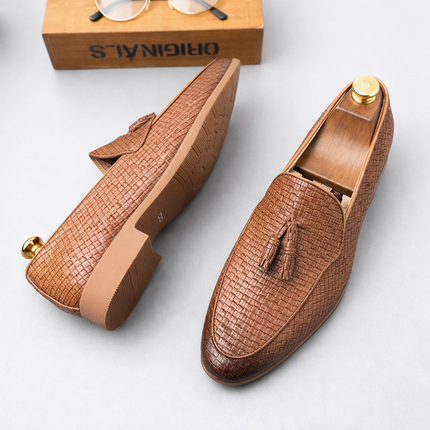 Men’s Verona Woven Tassel Loafers