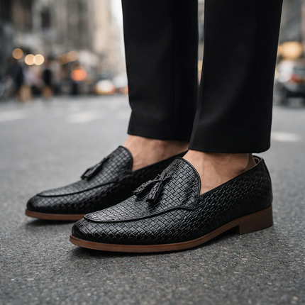 Men’s Verona Woven Tassel Loafers