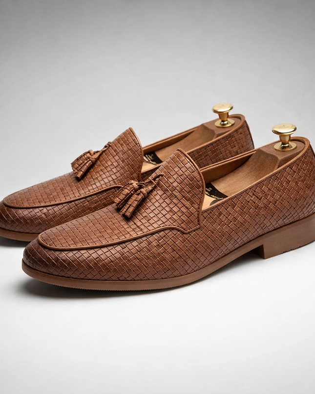 Men’s Verona Woven Tassel Loafers