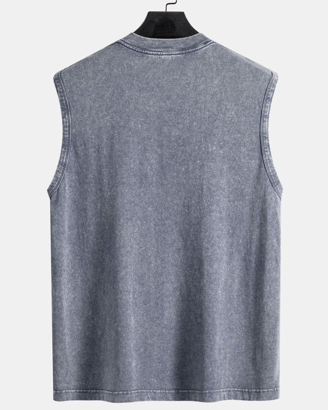 Men’s Vintage Wash Sleeveless T-Shirt