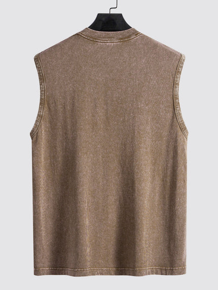 Men’s Vintage Wash Sleeveless T-Shirt
