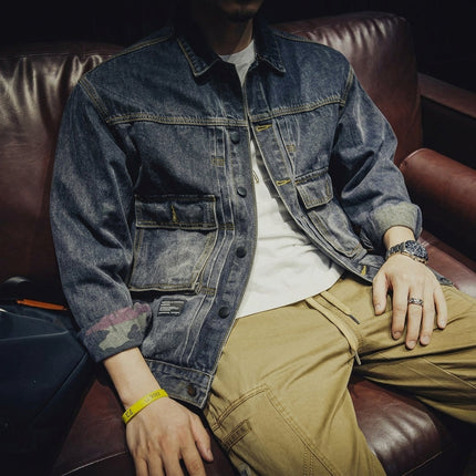 Men’s Washed Denim Jacket