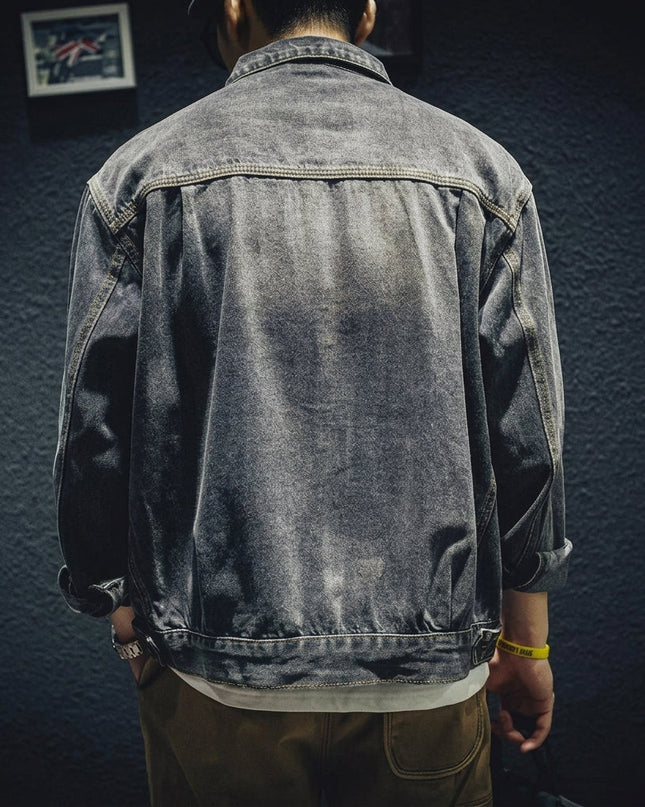 Men’s Washed Denim Jacket