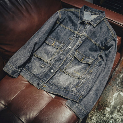 Men’s Washed Denim Jacket