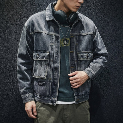 Men’s Washed Denim Jacket