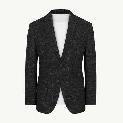 Men’s Wedding Blazer with Check Pattern