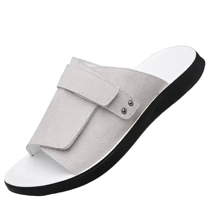 Men’s Wide Strap Comfort Slide Sandals