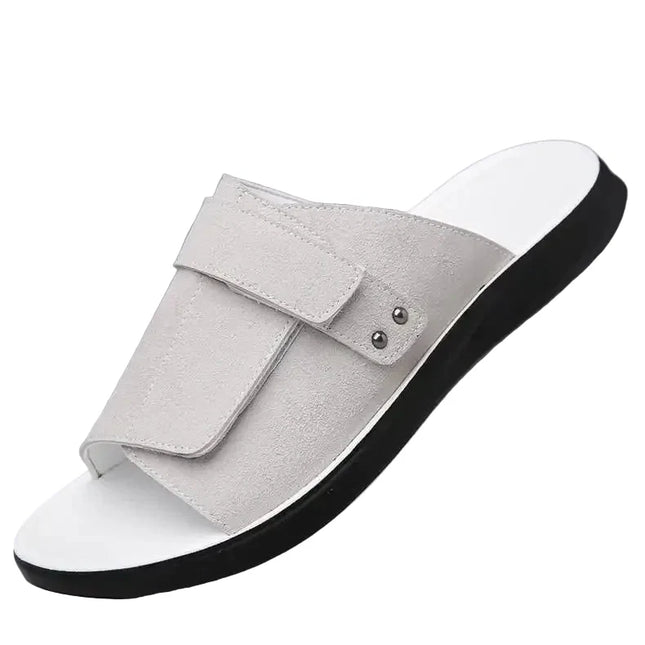 Men’s Wide Strap Comfort Slide Sandals