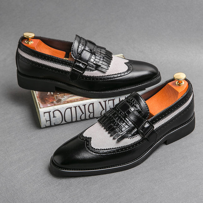 Men’s Windsor Fringe Monk Loafers