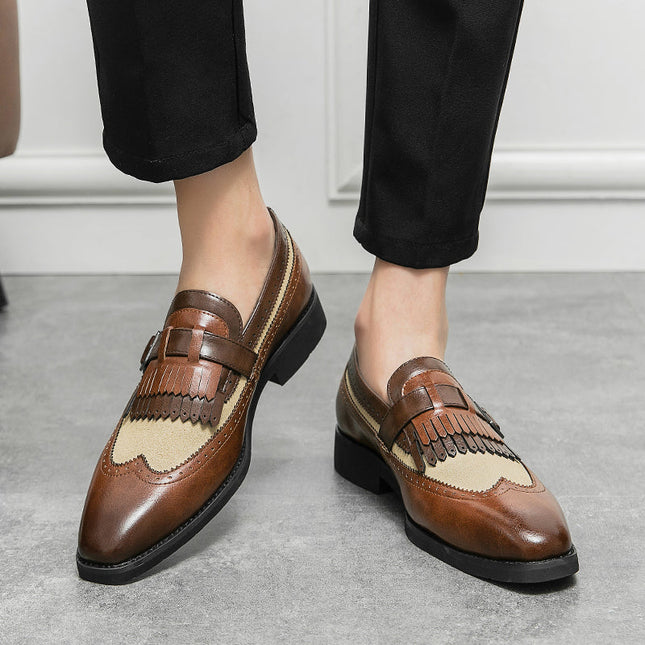 Men’s Windsor Fringe Monk Loafers