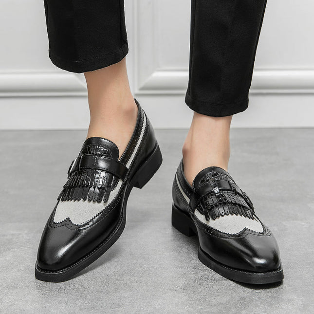 Men’s Windsor Fringe Monk Loafers