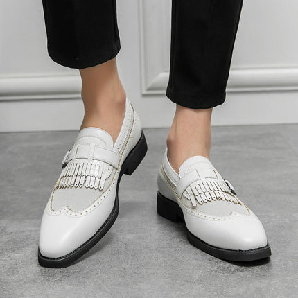 Men’s Windsor Fringe Monk Loafers