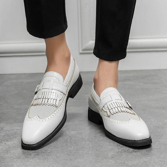 Men’s Windsor Fringe Monk Loafers