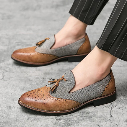 Men’s Windsor Tassel Wingtip Loafers