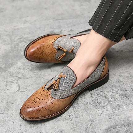Men’s Windsor Tassel Wingtip Loafers