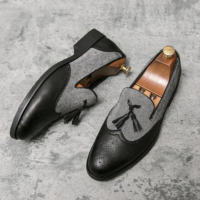 Men’s Windsor Tassel Wingtip Loafers
