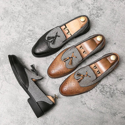 Men’s Windsor Tassel Wingtip Loafers