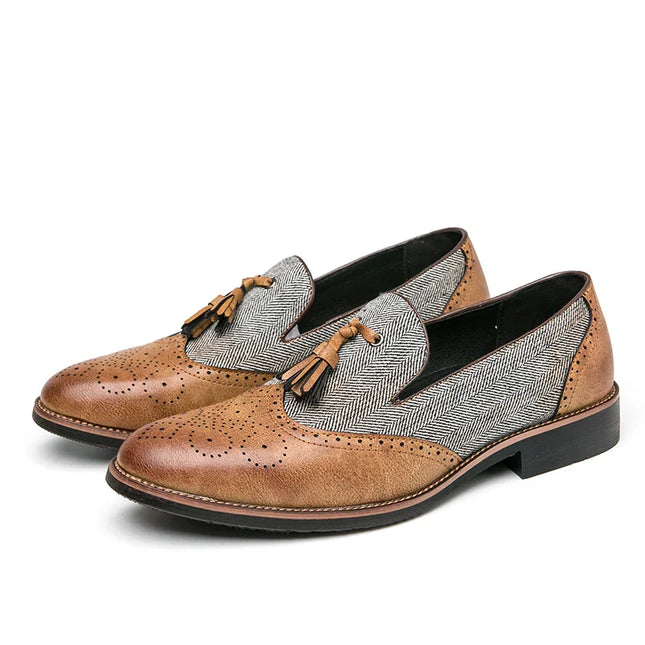 Men’s Windsor Tassel Wingtip Loafers
