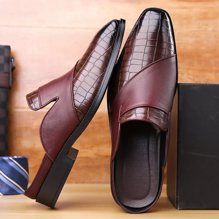 Men’s Woven Toe Slip-On Loafers