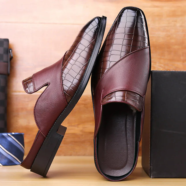 Men’s Woven Toe Slip-On Loafers