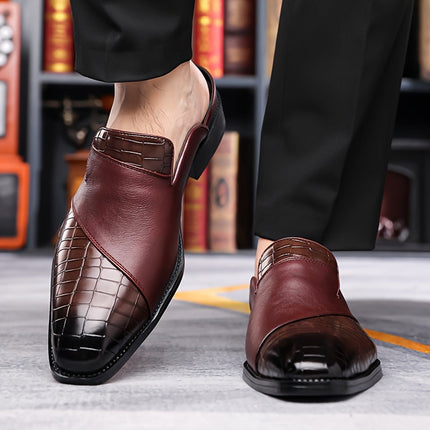 Men’s Woven Toe Slip-On Loafers