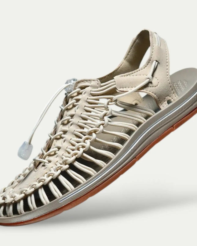 Men’s Woven Upper Slip-On Sneakers