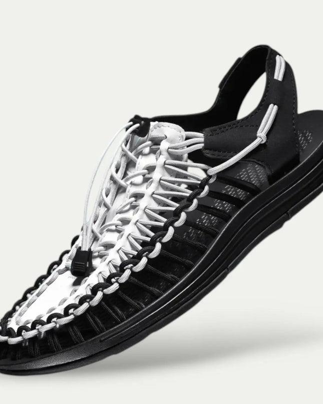 Men’s Woven Upper Slip-On Sneakers