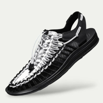 Men’s Woven Upper Slip-On Sneakers