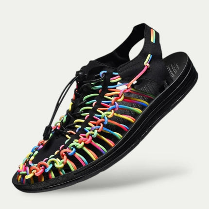 Men’s Woven Upper Slip-On Sneakers