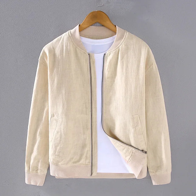 Men’s Zip-Front Casual Jacket