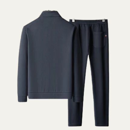 Men’s Zip Front Jacket and Trousers Set