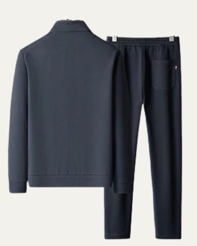 Men’s Zip Front Jacket and Trousers Set