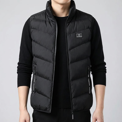 Men’s Zip Front Puffer Vest