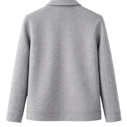 Men’s Zip-Front Structured Jacket