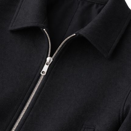 Men’s Zip-Front Structured Jacket