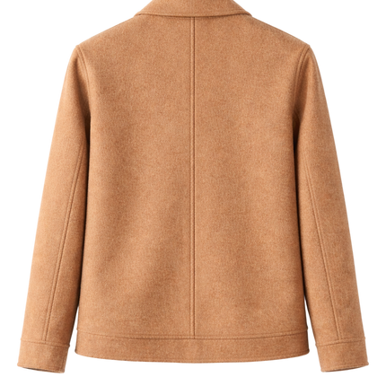 Men’s Zip-Front Structured Jacket