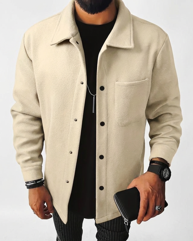 Men’s Zip Front Utility Jacket