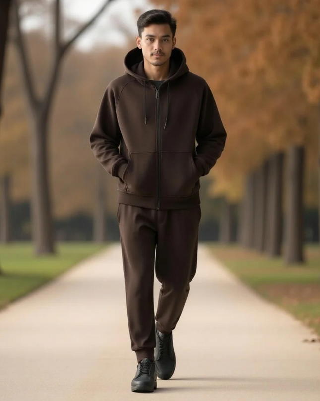 Men’s Zip Hoodie and Jogger Set