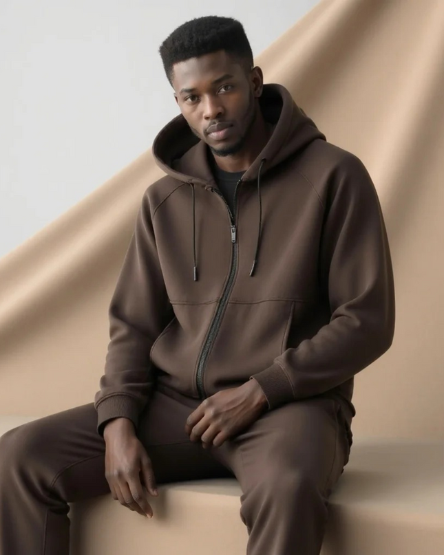 Men’s Zip Hoodie and Jogger Set