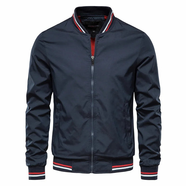 Men’s Zip-Up Bomber Jacket
