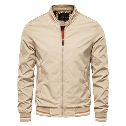 Men’s Zip-Up Bomber Jacket