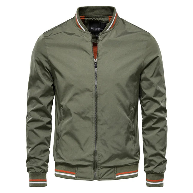 Men’s Zip-Up Bomber Jacket