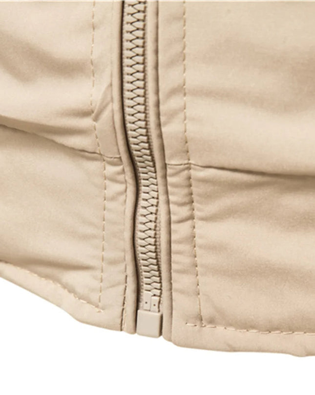 Men’s Zip-Up Bomber Jacket