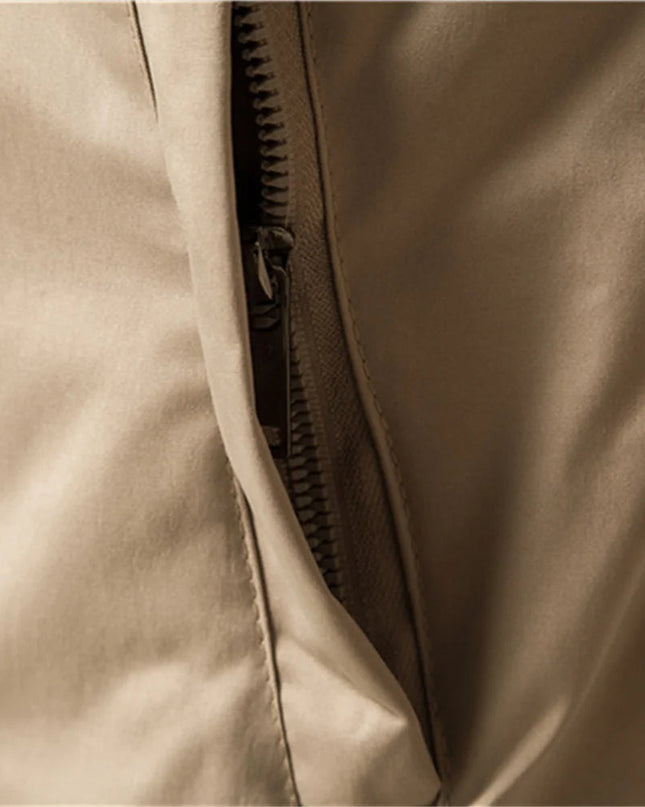Men’s Zip-Up Bomber Jacket